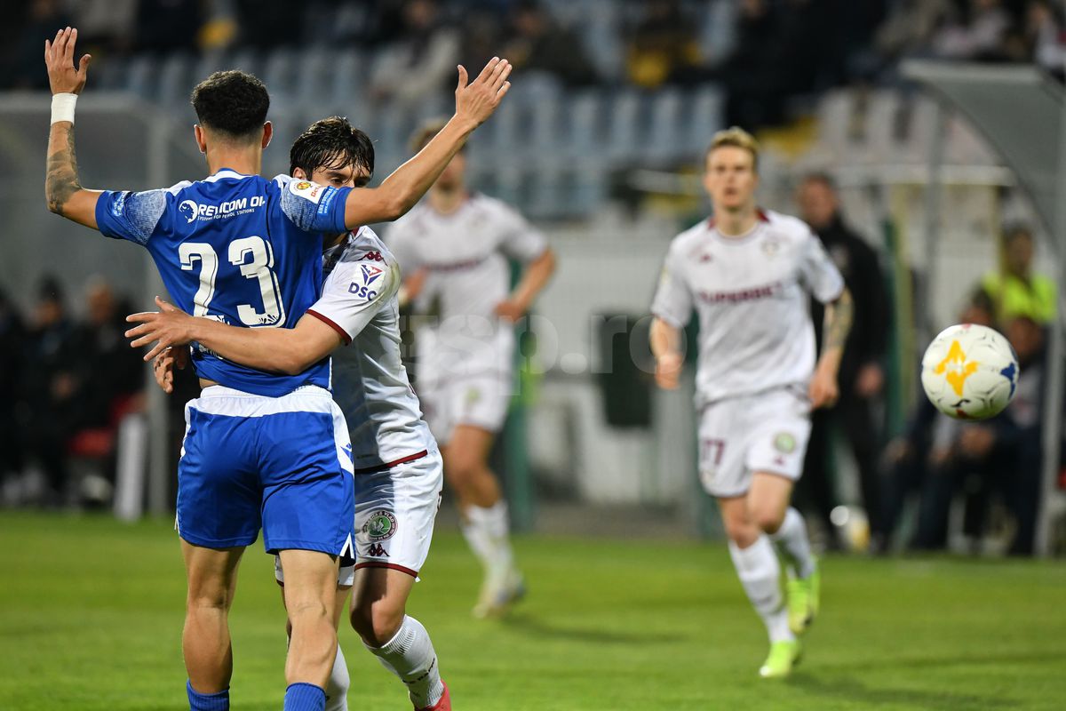 Metalul Buzău - Rapid 0-3, în „sferturile” Cupei României Betano » Două goluri în două minute, 3-0 la final, ura și la gară!