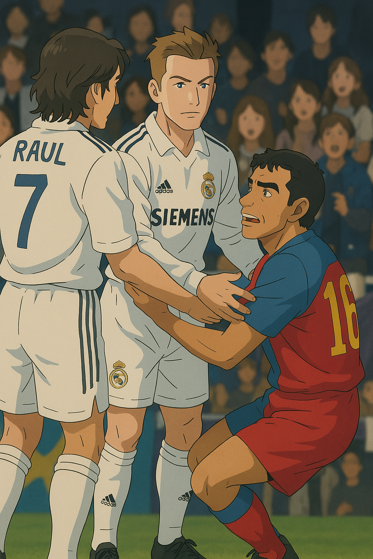 Istorie cu filtru Ghibli! GSP a generat 25 imagini cu momente fabuloase din fotbalul românesc