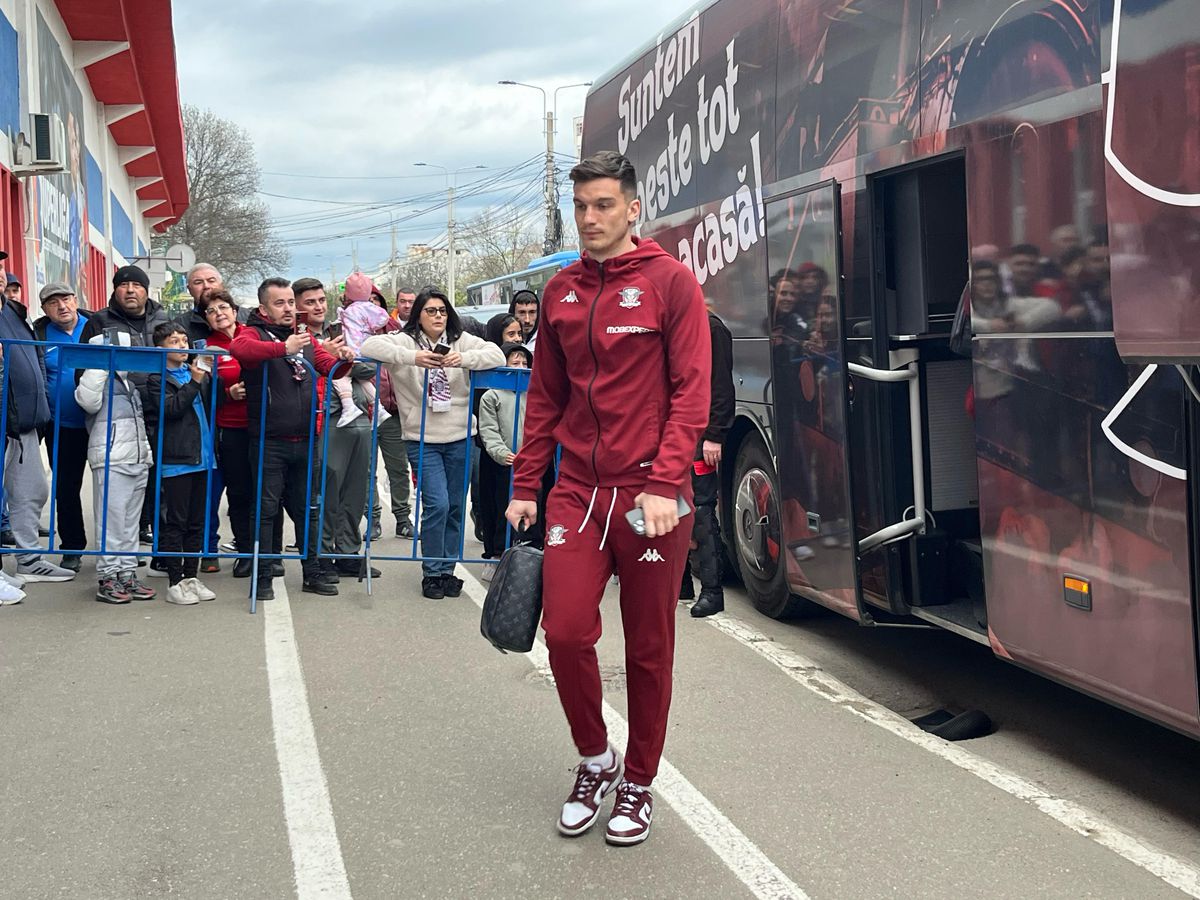 Imagini înainte de Metalul Buzău - Rapid