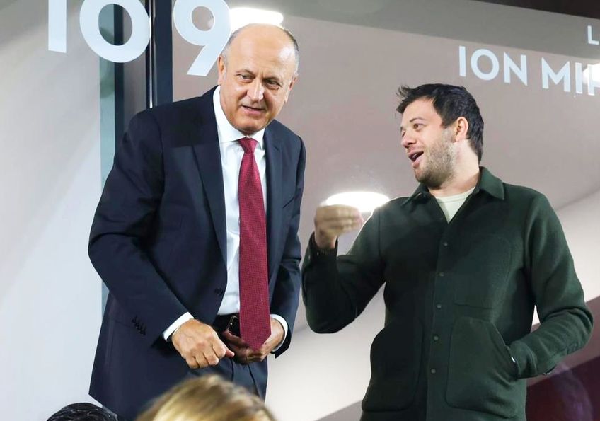 Dan Șucu și Victor Angelescu, acționarii de la Rapid, foto: GSP