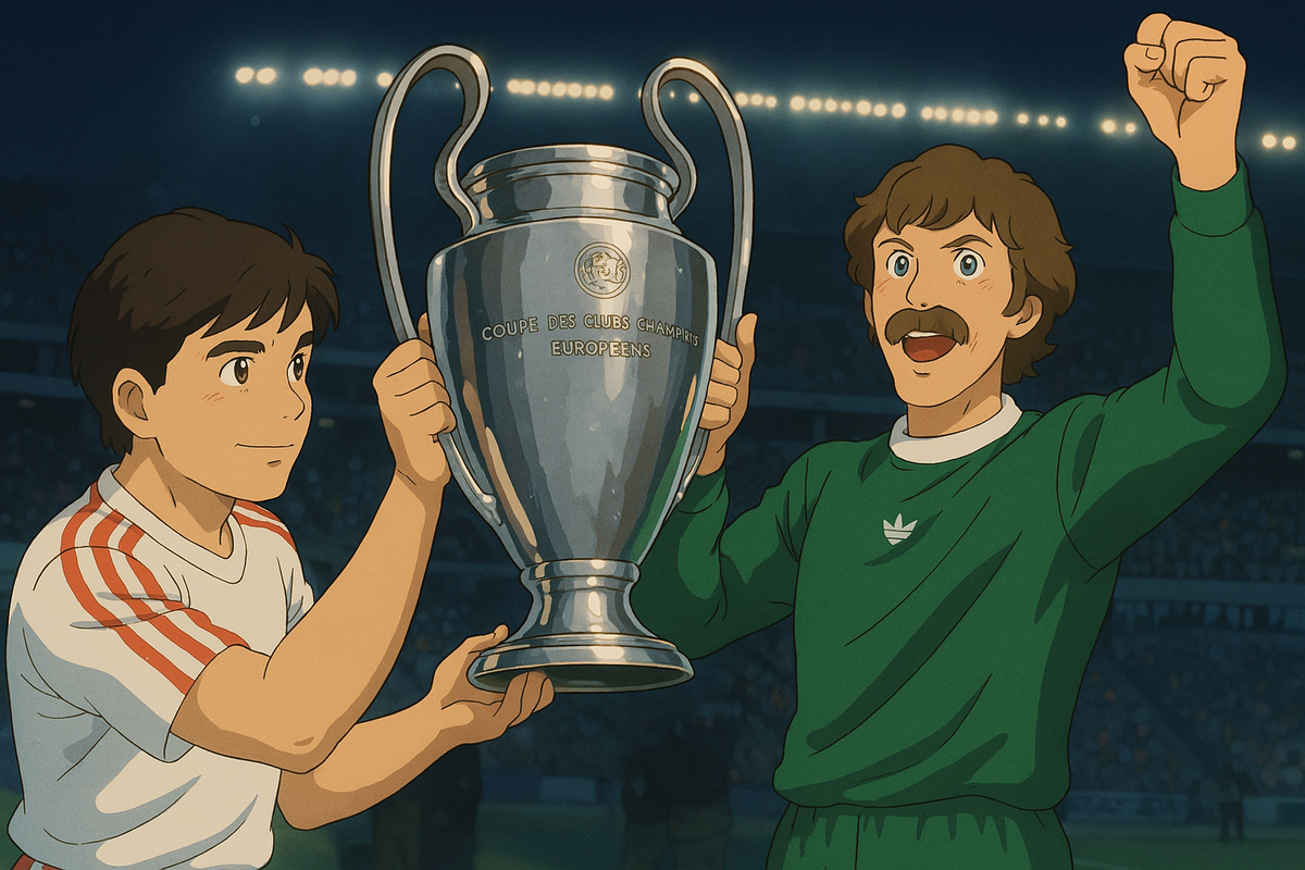 Istorie cu filtru Ghibli! Gazeta a generat 25 de imagini cu momente fabuloase din fotbalul românesc