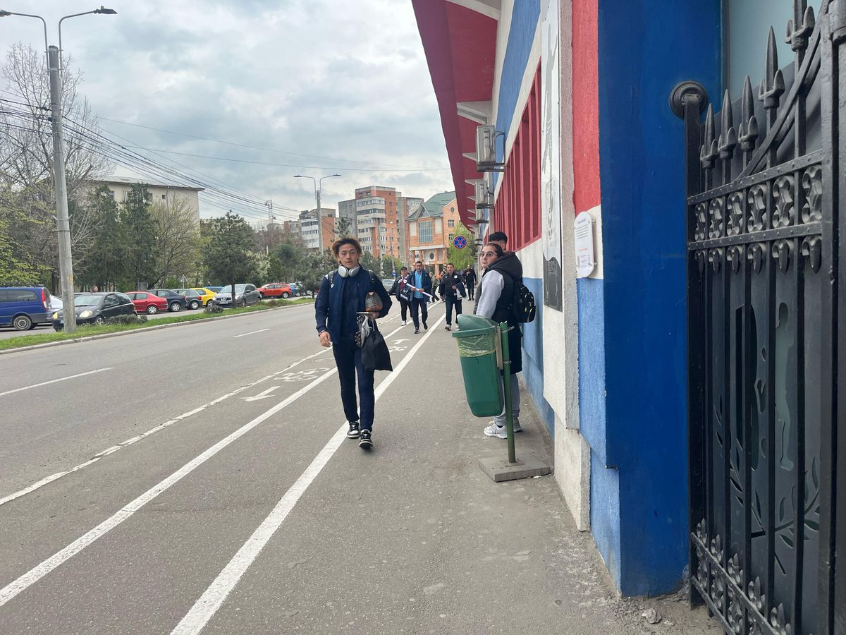 Imagini înainte de Metalul Buzău - Rapid