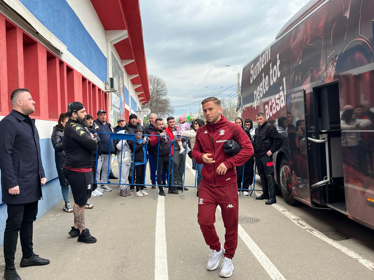 Imagini înainte de Metalul Buzău - Rapid