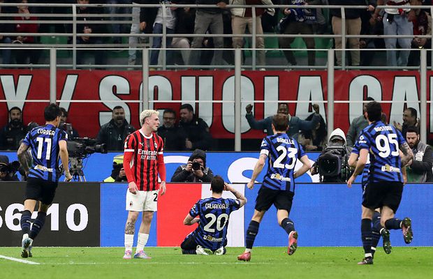 AC Milan și Inter au remizat în turul semifinalei Cupei Italiei