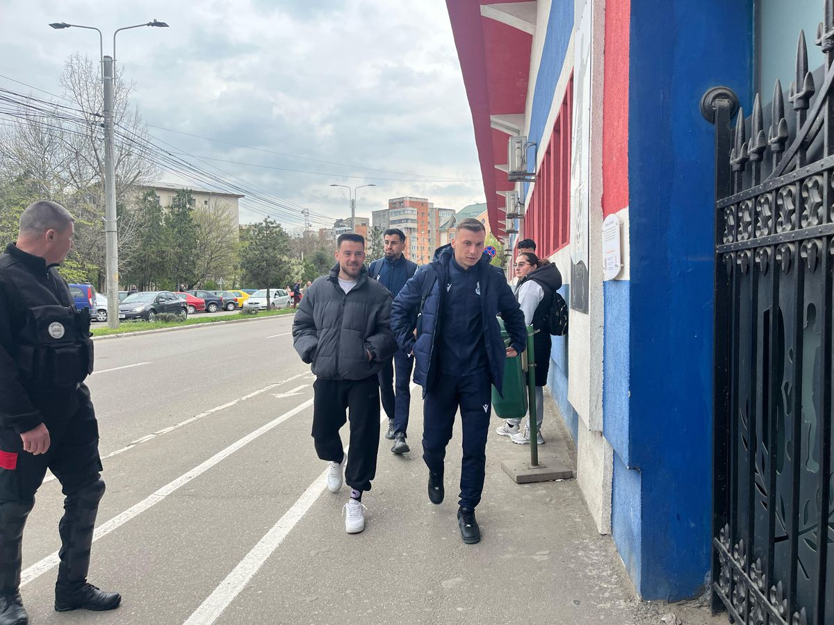 Imagini înainte de Metalul Buzău - Rapid