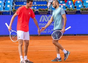 Marius Copil și Luca Preda s-au calificat în sferturi de finală la Țiriac Open: „Îmi dă o liniște foarte mare să joc alături de el”