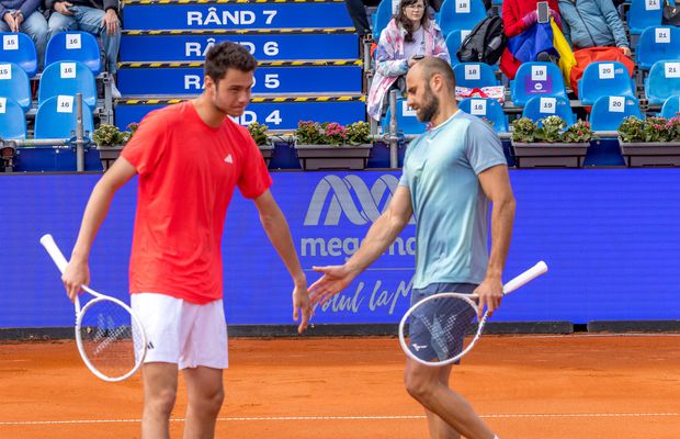 Marius Copil și Luca Preda s-au calificat în sferturi de finală la Țiriac Open: „Îmi dă o liniște foarte mare să joc alături de el”
