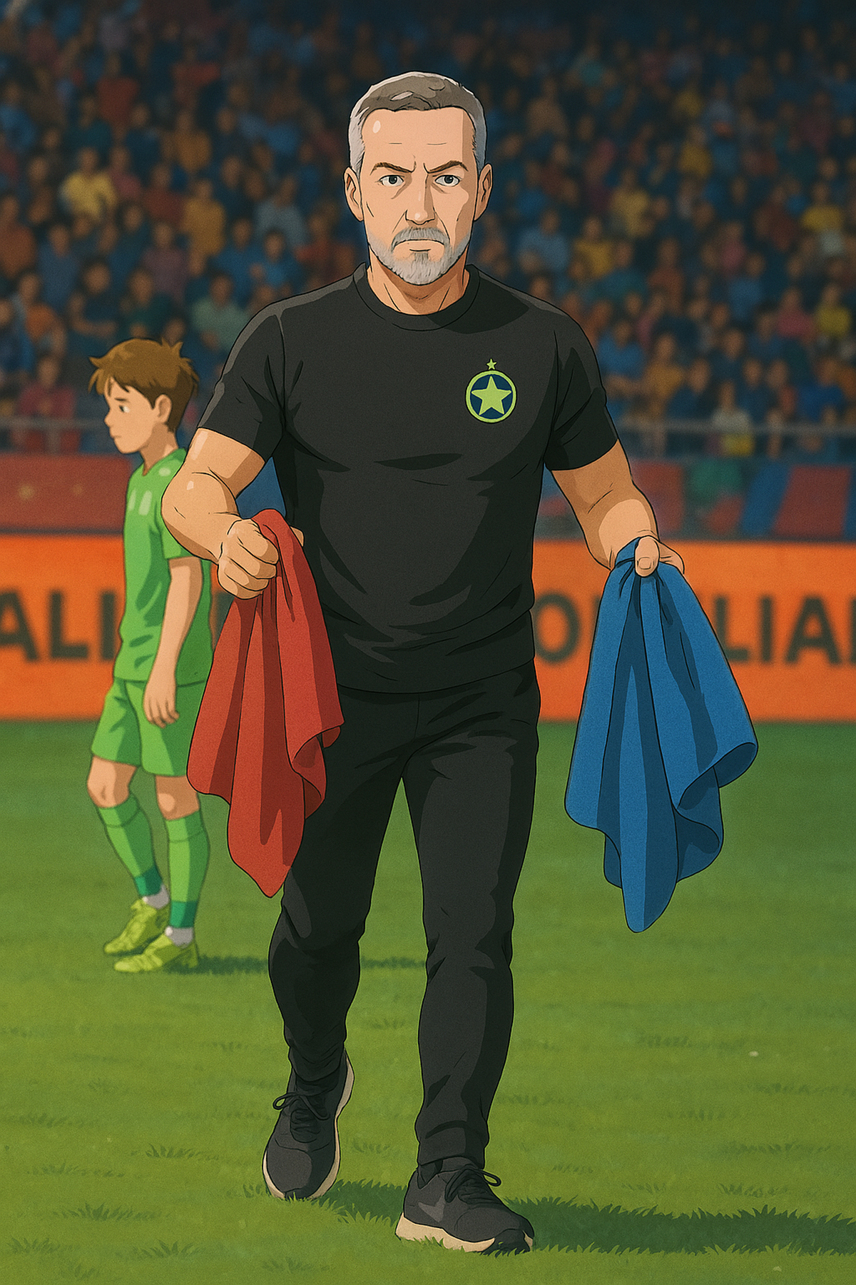 Istorie cu filtru Ghibli! GSP a generat 25 imagini cu momente fabuloase din fotbalul românesc