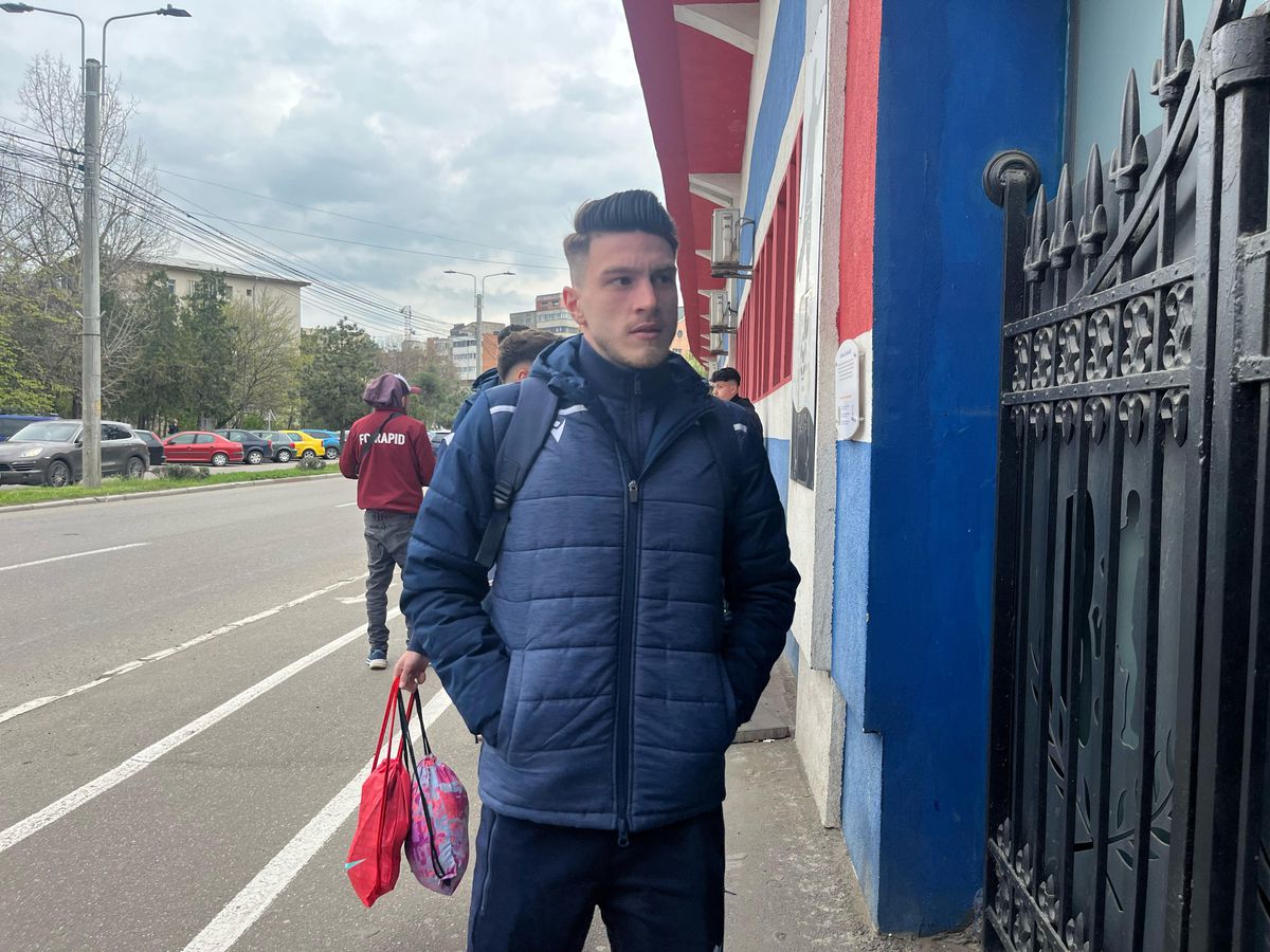 Imagini înainte de Metalul Buzău - Rapid