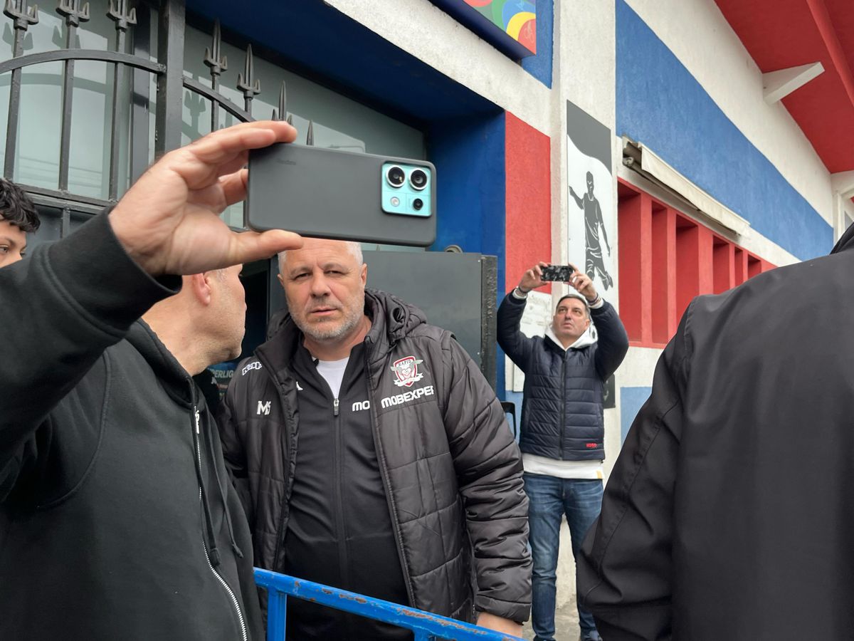 Imagini înainte de Metalul Buzău - Rapid