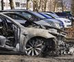 Tesla incendiate în Berlin / foto: Guliver/gettyimages