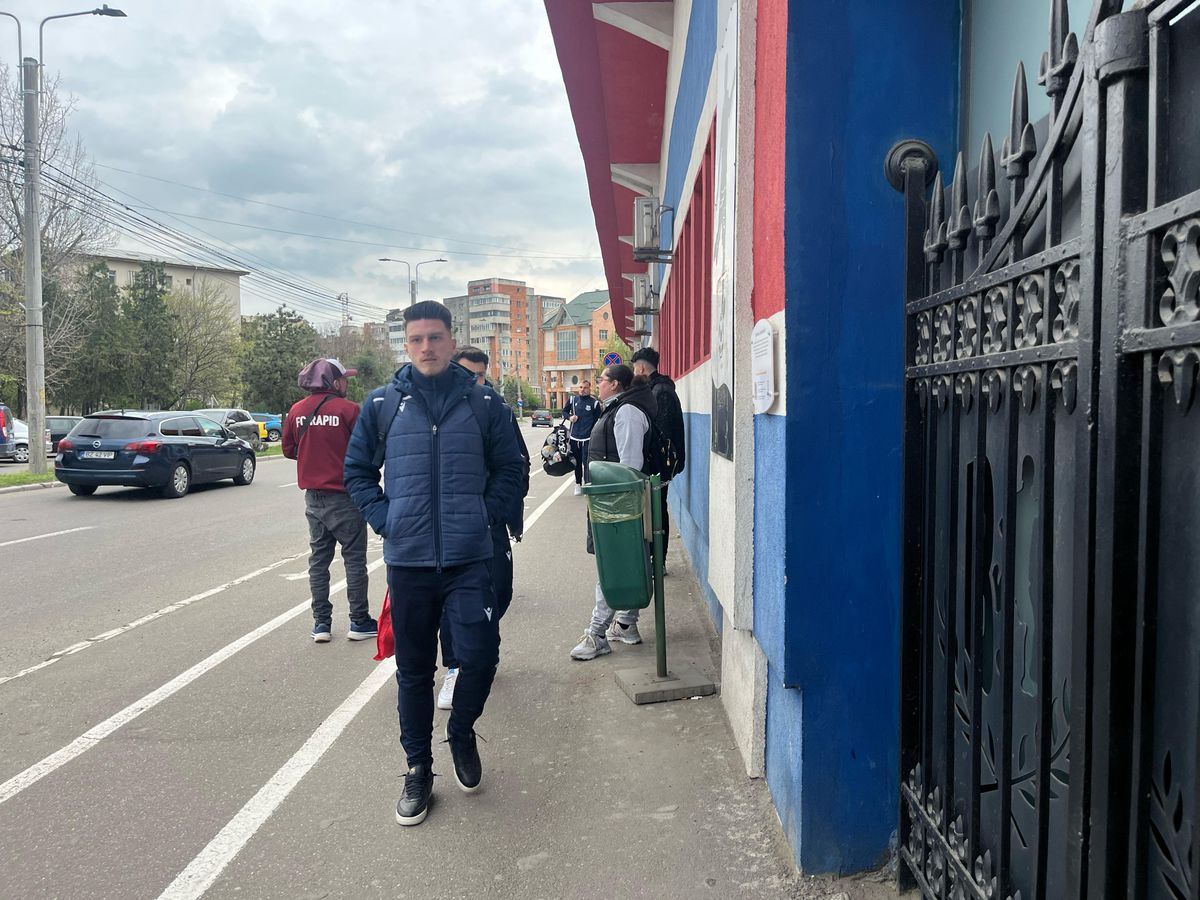 Imagini înainte de Metalul Buzău - Rapid