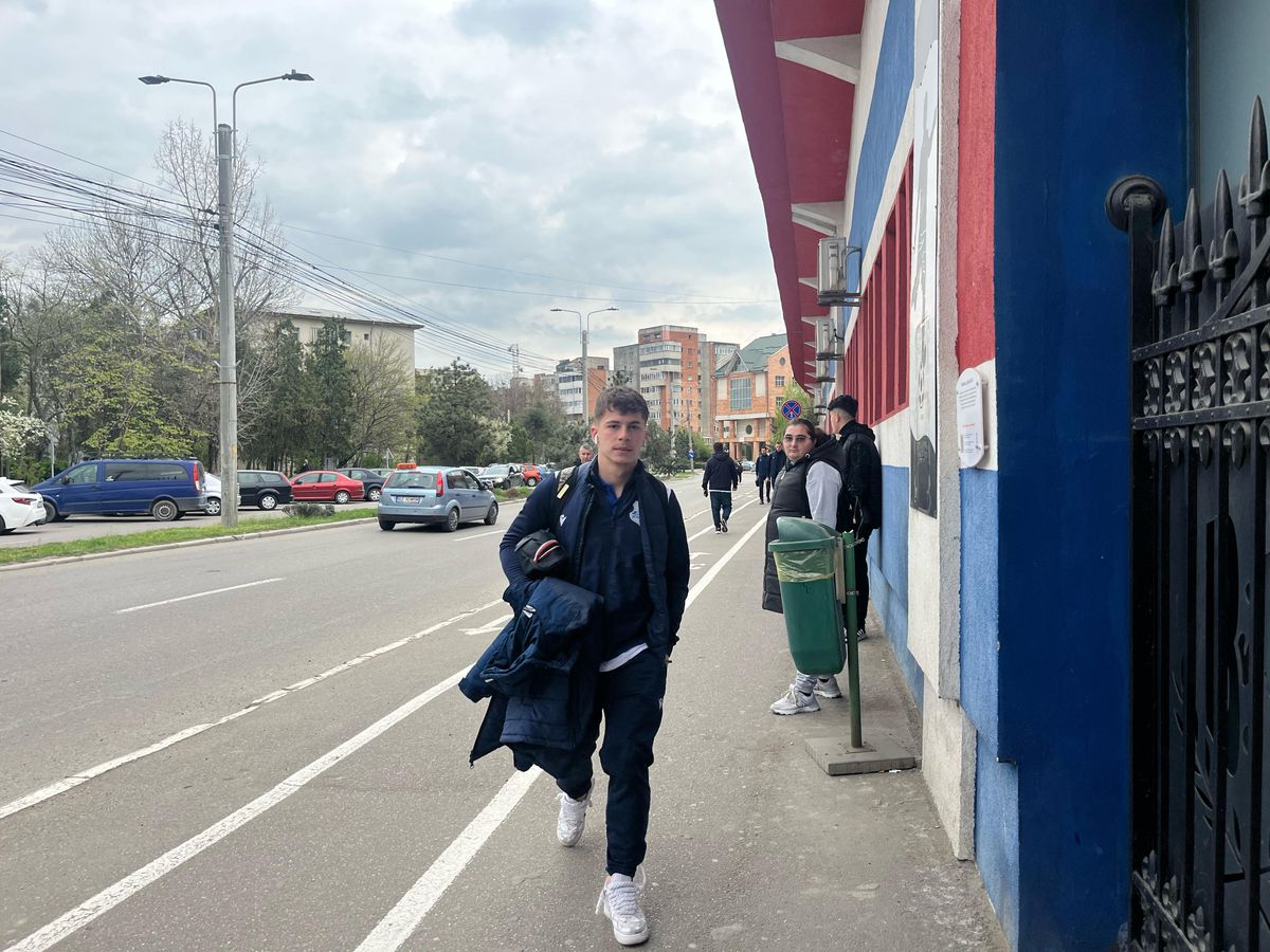 Imagini înainte de Metalul Buzău - Rapid