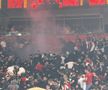 Imagini cu momentele violente petrecute înainte de Steaua Roșie Belgrad - Partizan