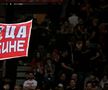 Imagini cu momentele violente petrecute înainte de Steaua Roșie Belgrad - Partizan