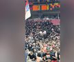 Imagini cu momentele violente petrecute înainte de Steaua Roșie Belgrad - Partizan