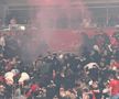 Imagini cu momentele violente petrecute înainte de Steaua Roșie Belgrad - Partizan