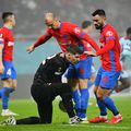 Târnovanu, Chiricheș și Crețu în FCSB - Feyenoord // FOTO: Cristi Preda (GSP)