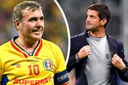 Gică Hagi și Cristi Chivu