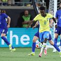 Vinicius jr, cu numărul 10 împotriva Croației / Foto: Imago