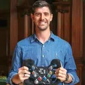 Thibaut Courtois investește în cursele cu ambarcațiuni electrice // foto: Instagram