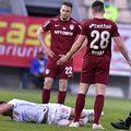 Radu Petrescu a condus și ultimul meci dintre CFR Cluj și FCSB, din Supercupa României // foto: Imago