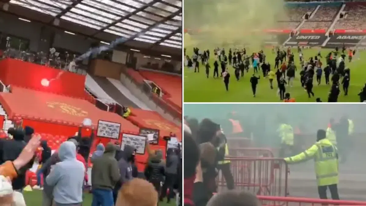 Reacții după incidentele de pe „Old Trafford”: „Puteau omorî pe cineva!” » Ce riscă Manchester United