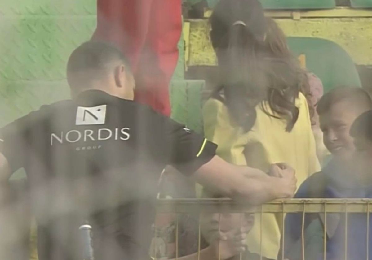 Imagini rare » Ce făcea Istvan Kovacs la pauza meciului CS Mioveni - Botoșani