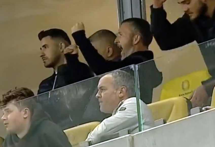 FCSB - FC Argeș | Mihai Stoica, managerul roș-albaștrilor, a savurat primul gol al meciului, reușit de Florin Tănase din penalty.