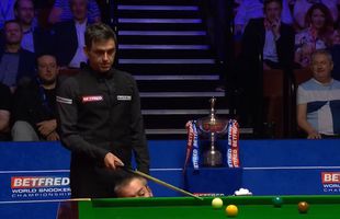 Ronnie O'Sullivan, moment amuzant la Campionatul Mondial! Cum l-a scos din sărite pe arbitrul finalei