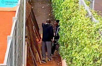 Imagini incredibile surprinse după eșecul cu Halep: Gauff s-a ascuns și a început să plângă