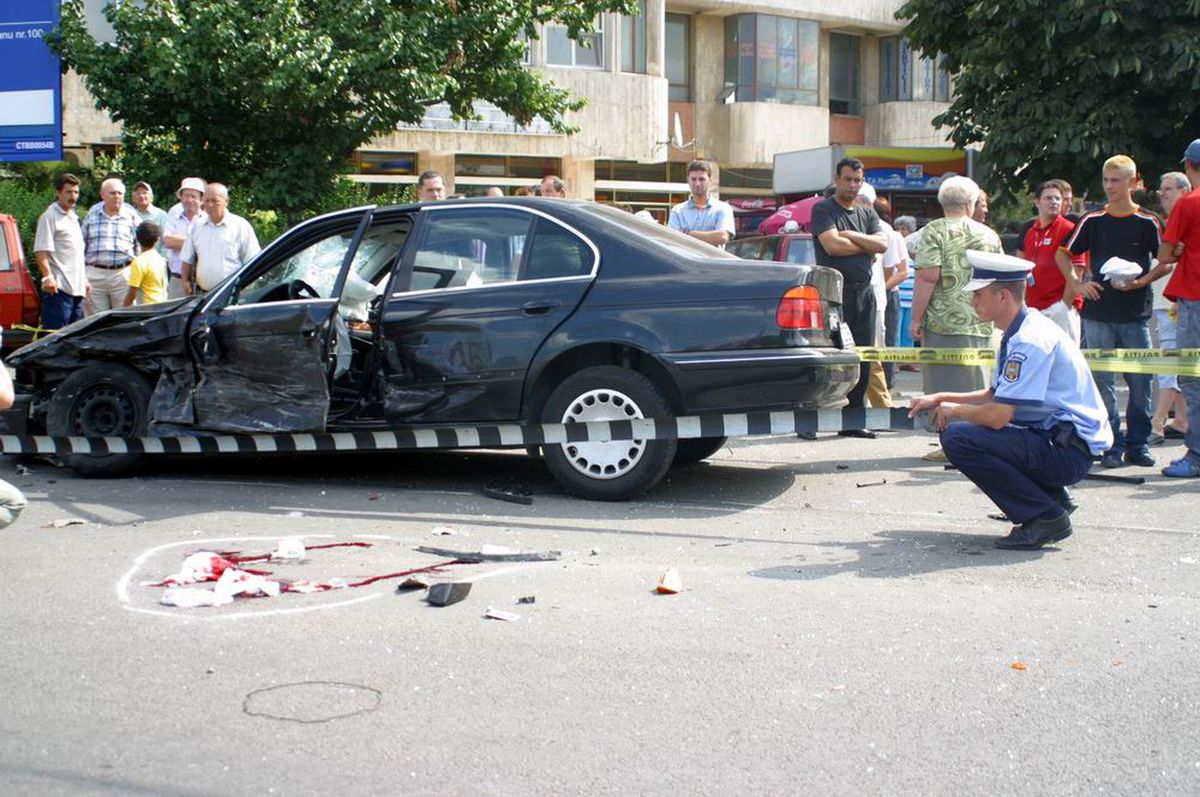 Accident Adrian Senin - august 2005