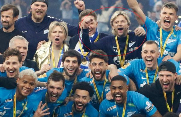 Anatoliy Tymoschuk, ucraineanul bănuit că e agent FSB, a sărbătorit titlul la Zenit cu „inimi” și zâmbete largi