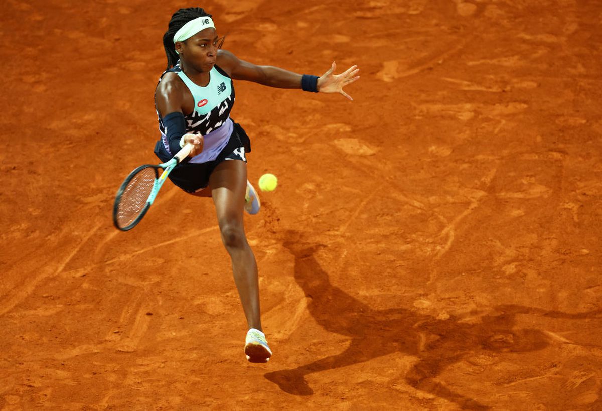 Imagini incredibile surprinse după eșecul cu Halep: Gauff s-a ascuns și a început să plângă