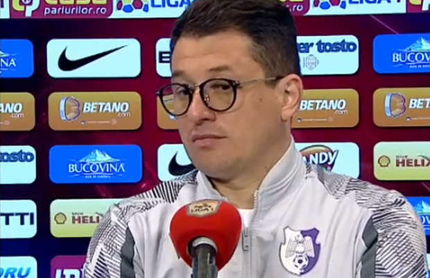 Prepeliță, după 0-4 cu FCSB: „Mi-e rușine, am jucat lamentabil!”