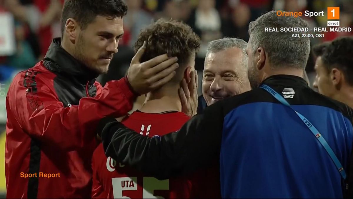 Panică la Arad: ambulanța a intrat pe teren, după ce Rareș Pop s-a prăbușit pe teren