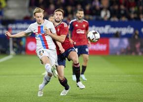 Barcelona - Osasuna, în etapa #33 din La Liga, meciul are loc ACUM. Oaspeții rămân în 10