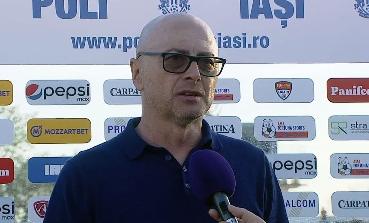 Leo Grozavu, după ce a promovat-o pe Poli Iași: „A fost un joc urât azi, greu de privit”