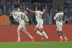 Roma - Leverkusen și Marseille - Atalanta, semifinalele Europa League, se dispută acum
