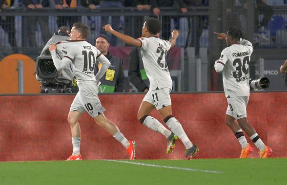Leverkusen, la un pas de finala Europa League » Victorie clară cu Roma + două goluri și în Marseille - Atalanta