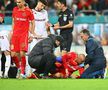 Accidentat pe 20 aprilie, la meciul cu Rapid, și operat pe 24 aprilie, fundașul central Vlad Chiricheș (34 de ani) este foarte aproape de a reveni pe teren.