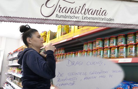 În Würzburg există un magazin românesc cu produse tradiționale din țară » Cât poate să coste un kilogram de carne de miel pentru Paști