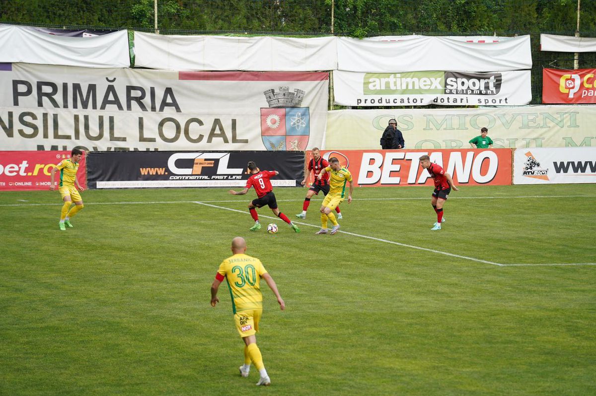 CS Mioveni - Csikszereda, etapa #8 din play-off-ul Ligii 2