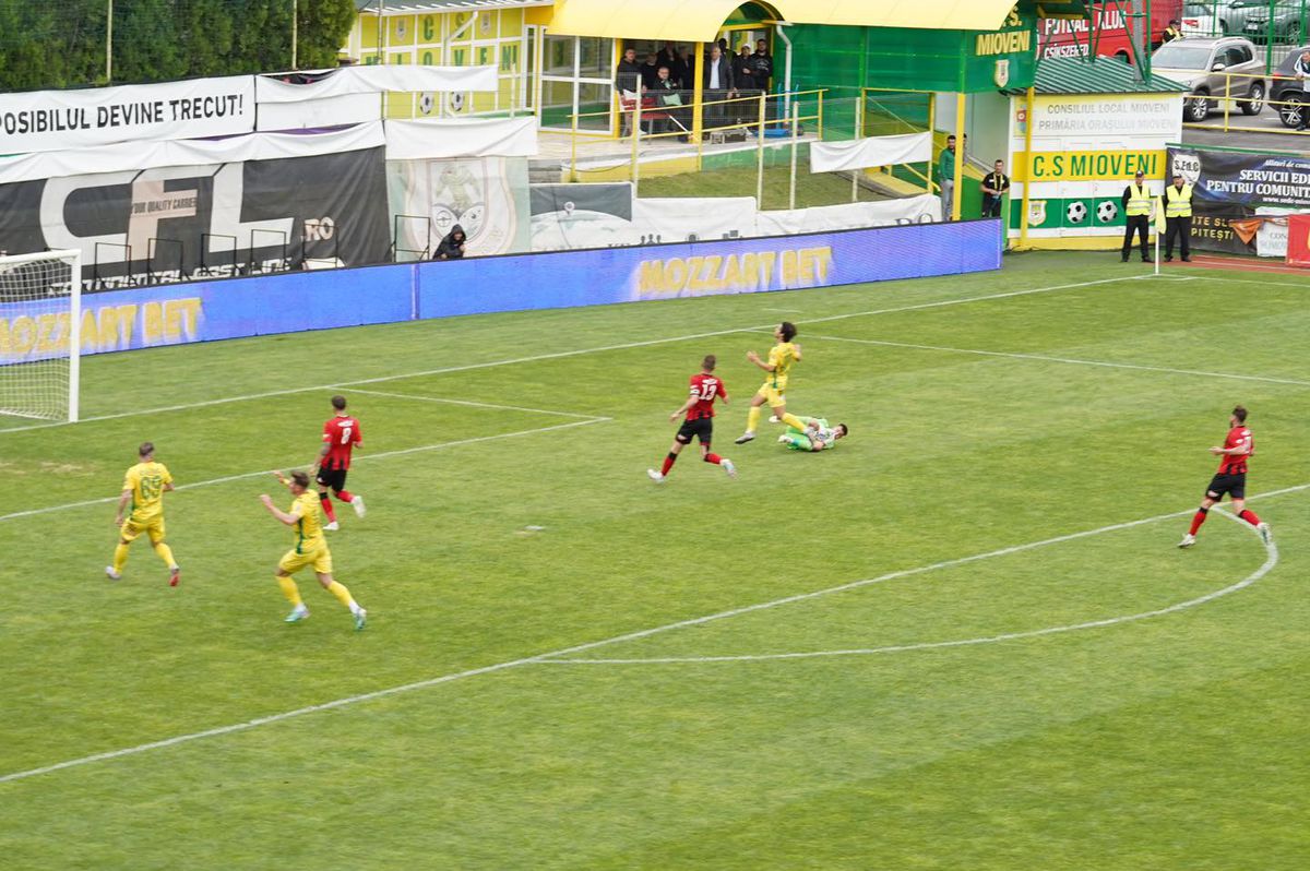 CS Mioveni - Csikszereda, etapa #8 din play-off-ul Ligii 2