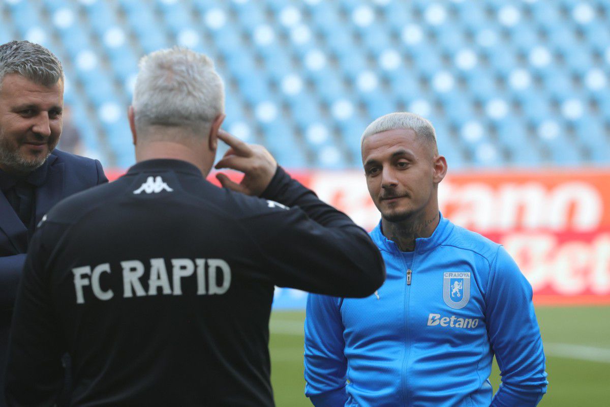 Universitatea Craiova - Rapid, imagini înainte de meci