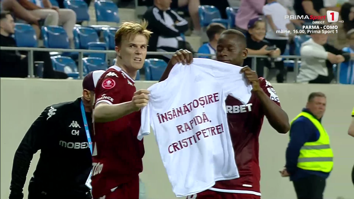 Laurențiu Popescu, gafă incredibilă în Universitatea Craiova - Rapid