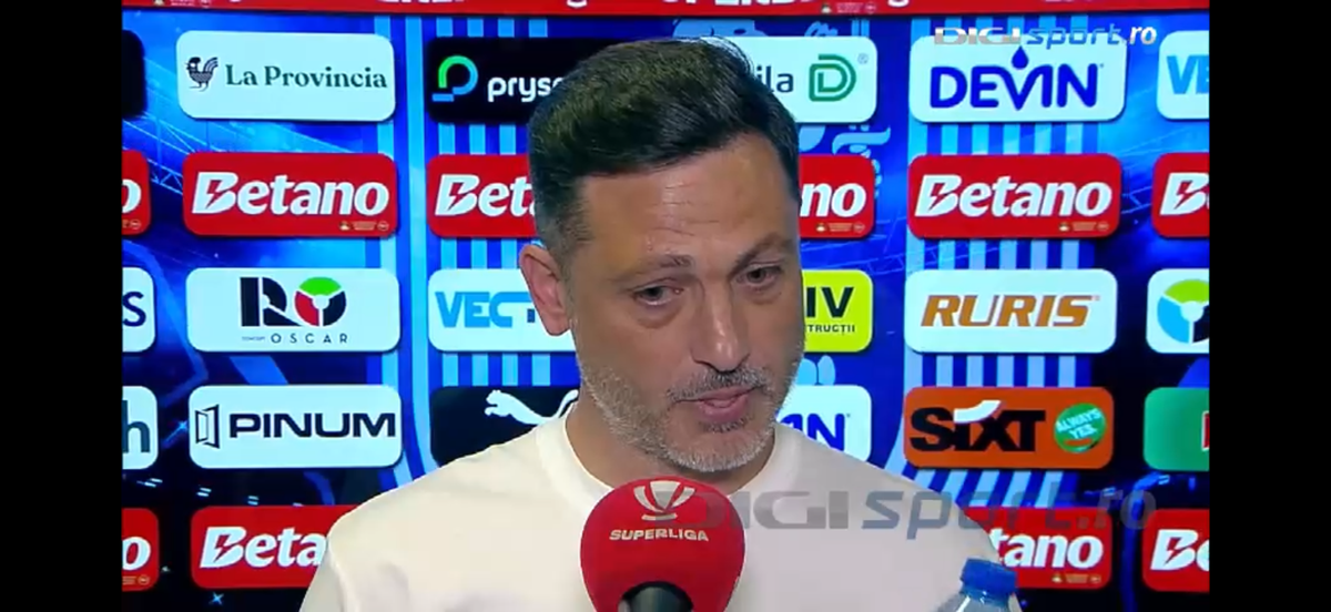 Mirel Rădoi, cu ochii în lacrimi după Craiova - Rapid