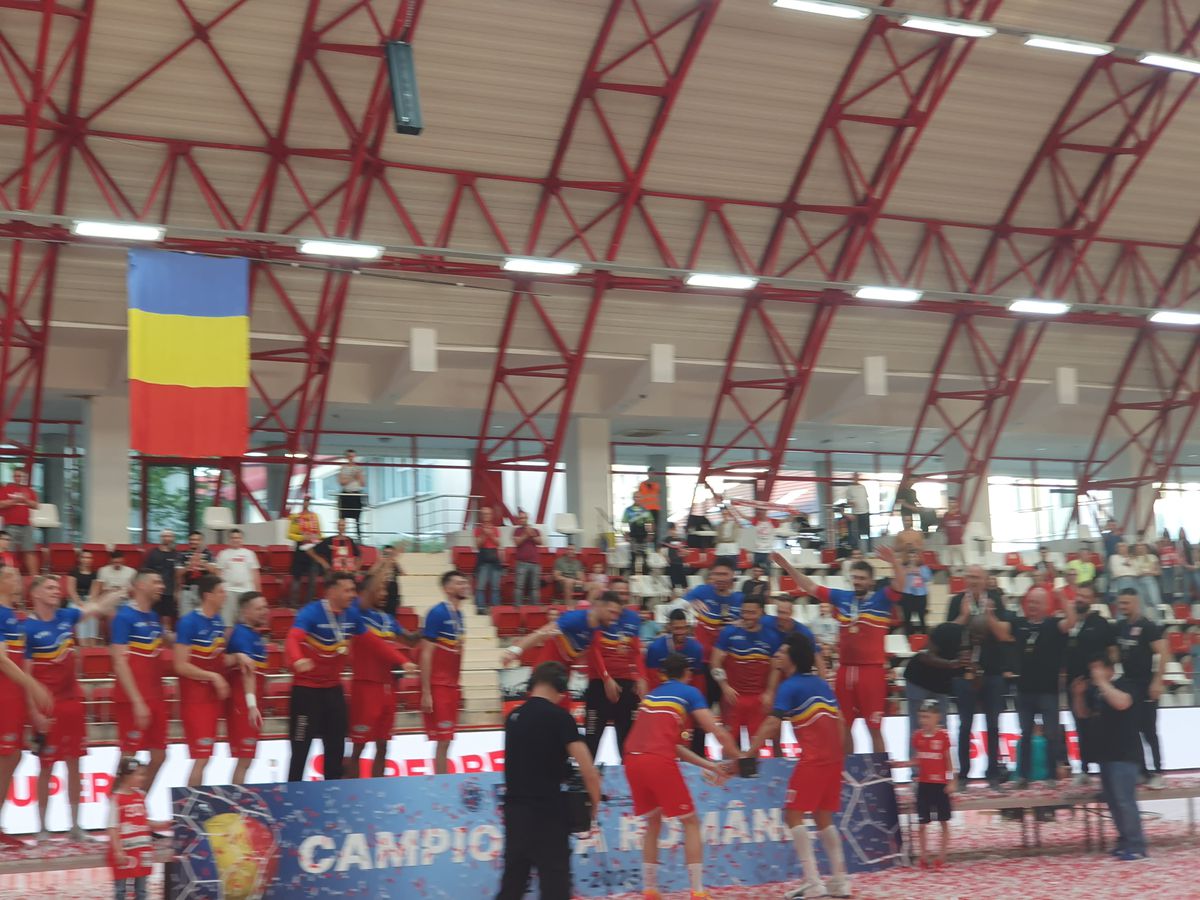 Dinamo, campioana României la handbal masculin