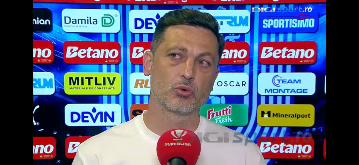 Mirel Rădoi, cu ochii în lacrimi după Craiova - Rapid