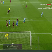 Laurențiu Popescu, gafă incredibilă în Universitatea Craiova - Rapid, foto: captură Prima Sport